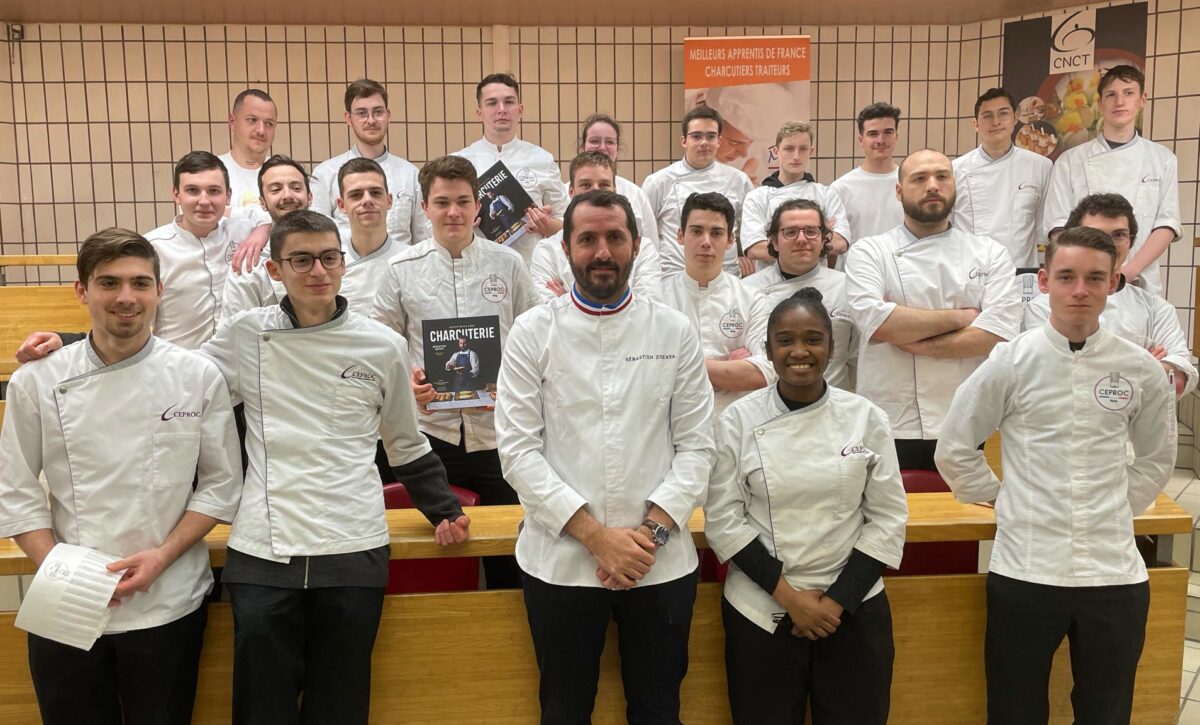 Exploration de la charcuterie avec le MOF Sébastien Zozaya.