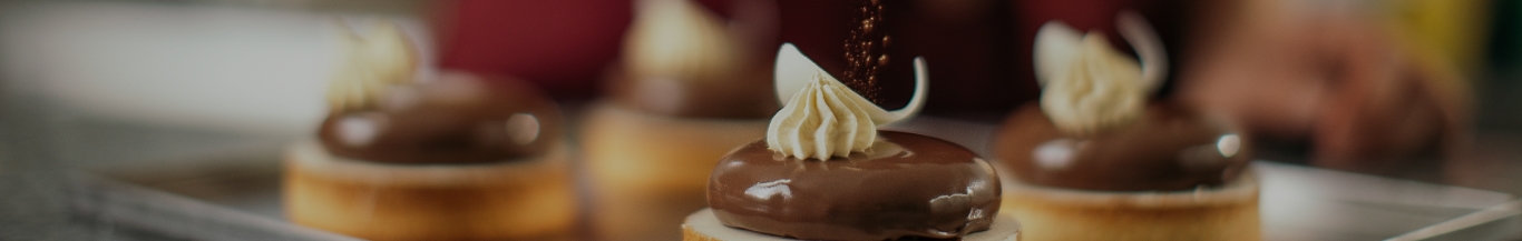 tartelettes chocolat par les apprentis pâtissiers du CEPROC