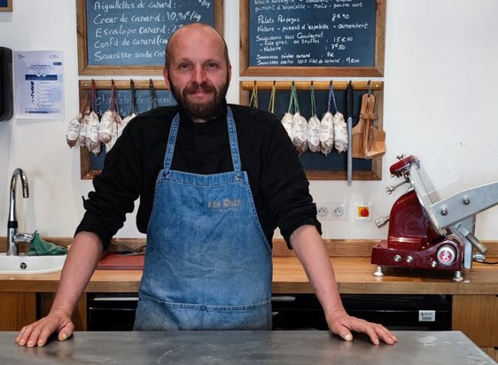 FREDERIC DAURIAC, MAITRE ES MAGRET DE CANARD SECHE