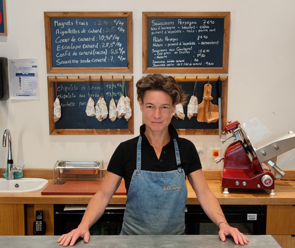 Sandrine Prévost se lance dans la charcuterie