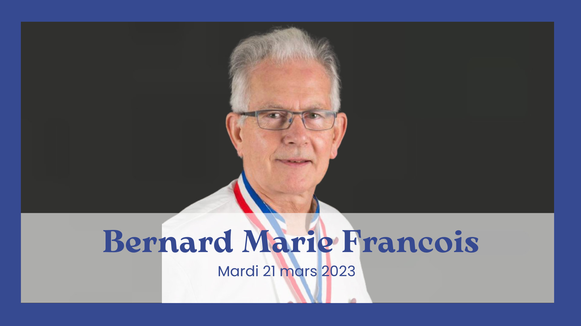 Le MOF charcutier-traiteur Bernard-Marie François en conférence au CEPROC