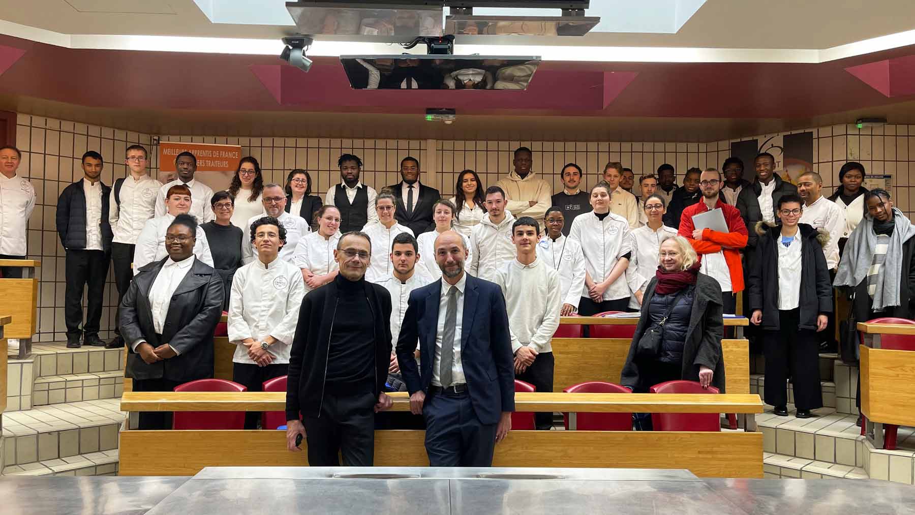 LE PRESIDENT DE LA CONFEDERATION NATIONALE DES ARTISANS PATISSIERS LAURENT LE DANIEL EN CONFERENCE AU CEPROC