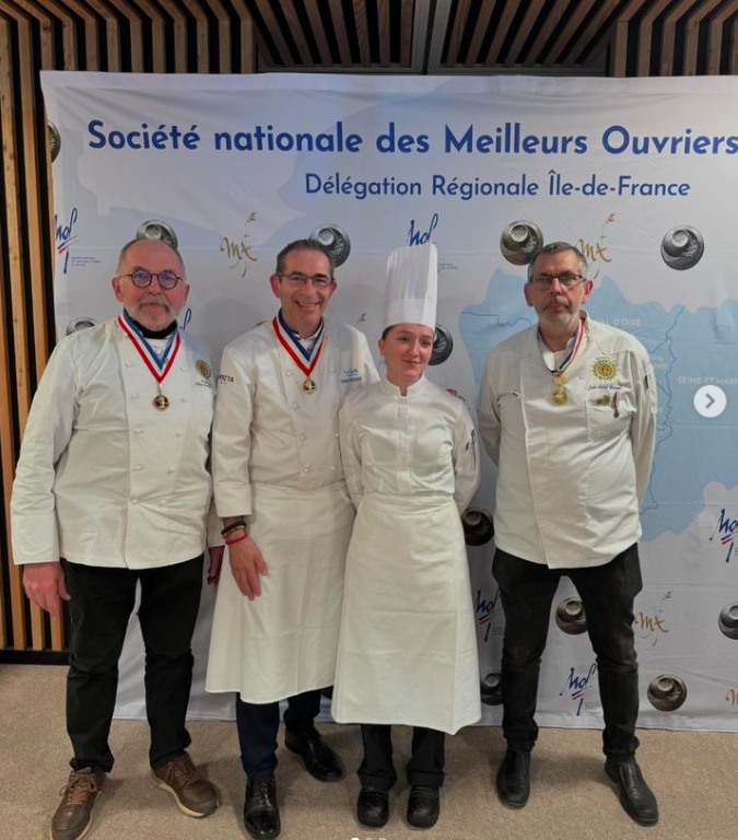 CARLA BONNEL, EN CAP CUISINE, 2ème AUX QUALIFICATIONS FRANCILIENNES DU MAF CUISINE