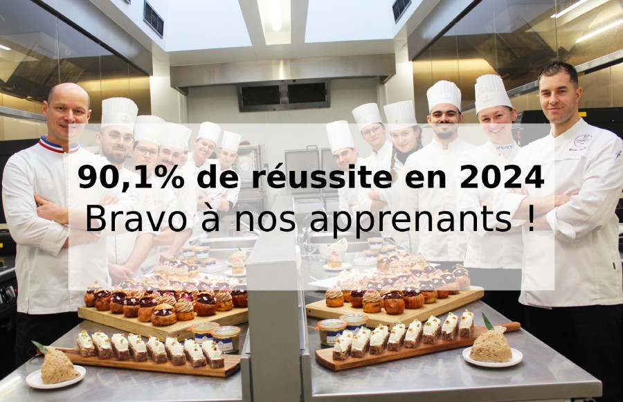 90,1% DE REUSSITE EN 2024 : DES RESULTATS EN HAUSSE !