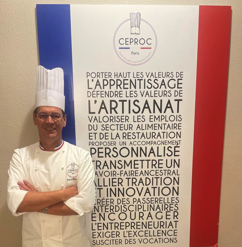 Arrivée du MOF Jérôme Chaucesse au CEPROC
