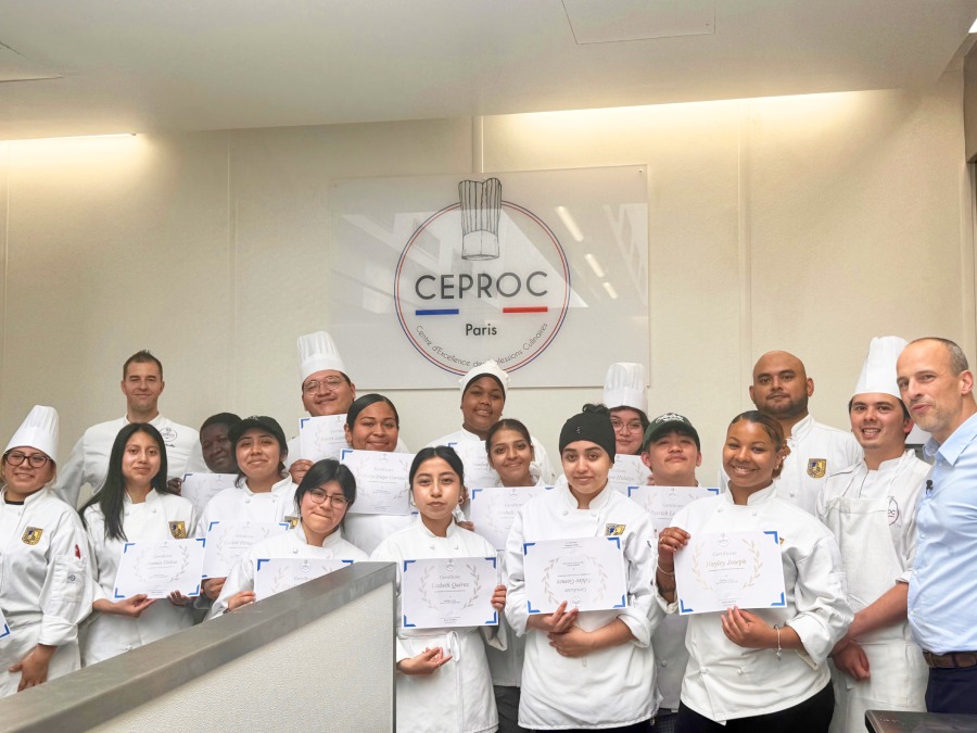 DES ETUDIANTS DU NEW YORK CITY COLLEGE OF TECHNOLOGY EN STAGE AU CEPROC