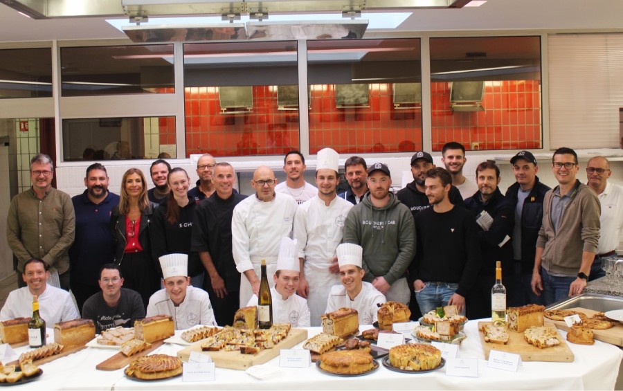 FESTIVAL DE RECETTES DE PATE EN CROUTE AVEC FREDERIC RIFFAUD ET JEAN-FRANÇOIS BRICAUD