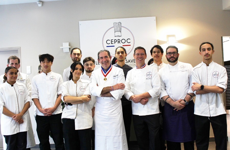 DEUX JOURNEES DE DESSERT DE HAUTE VOLTIGE AVEC LES MOF FABRICE PROCHASSON ET JEROME CHAUCESSE