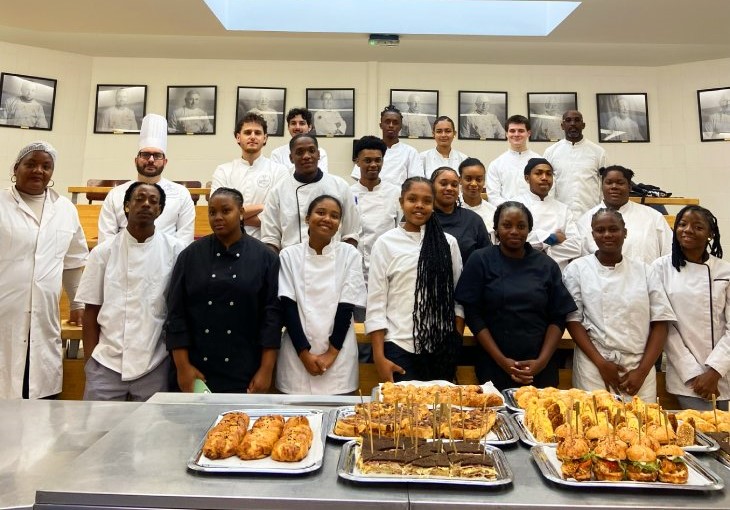 Des apprentis de la CMA de Guadeloupe en stage au CEPROC