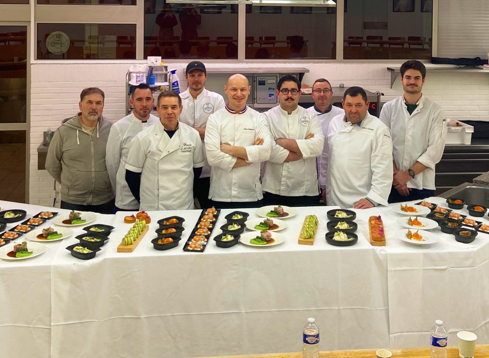 Saveurs printanières traiteur exquises avec le MOF Milan Radanovic