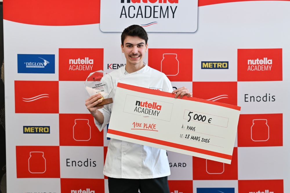 L’apprenti du CEPROC Nicolas Bolaingue remporte la Nutella Academy