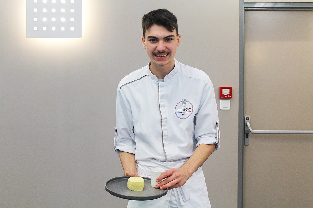 LE DESSERT DU VAINQUEUR DE LA NUTELLA ACADEMY, NICOLAS BOLAINGUE, A L’HONNEUR AU JARDIN DES SAVEURS