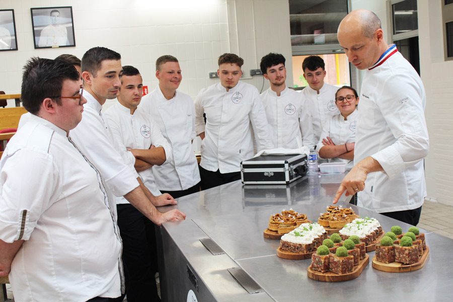 LES 2BP21 CHARCUTIER-TRAITEUR A LA DECOUVERTE DE L’EXCELLENCE CHARCUTIERE AVEC LE MOF MILAN RADANOVIC